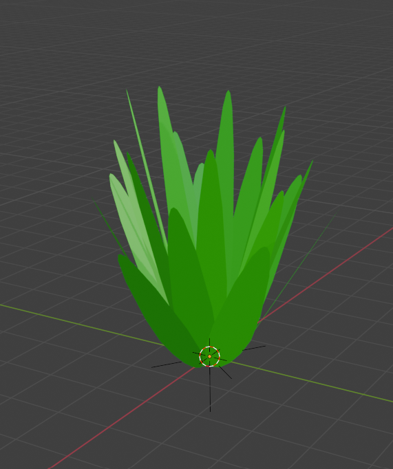 grass in blender
